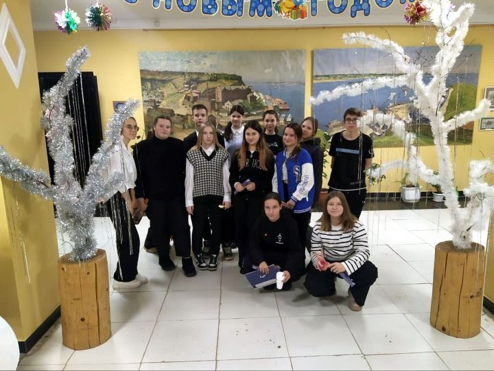 Туган якны өйрәнү музеенда яңа ел квизы узды