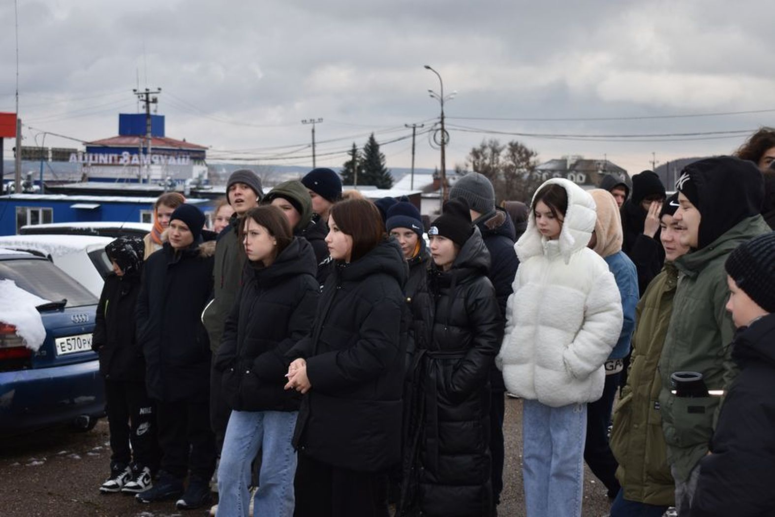 Верхнеуслонским подросткам показали «кладбище автомобилей»