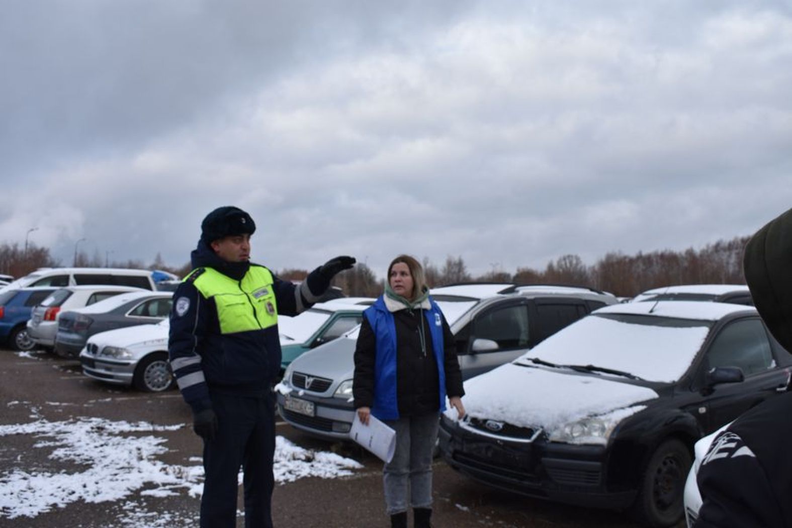 Верхнеуслонским подросткам показали «кладбище автомобилей»