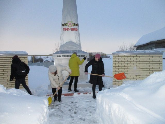 В Кильдееве прошла акция «Снежный десант»