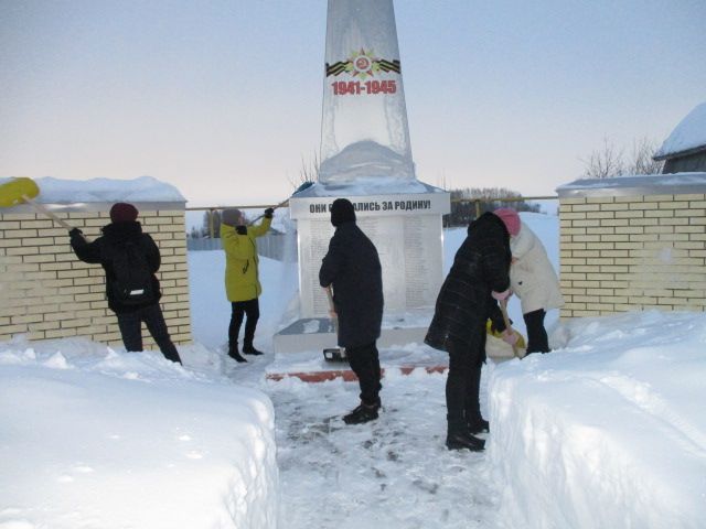 В Кильдееве прошла акция «Снежный десант»