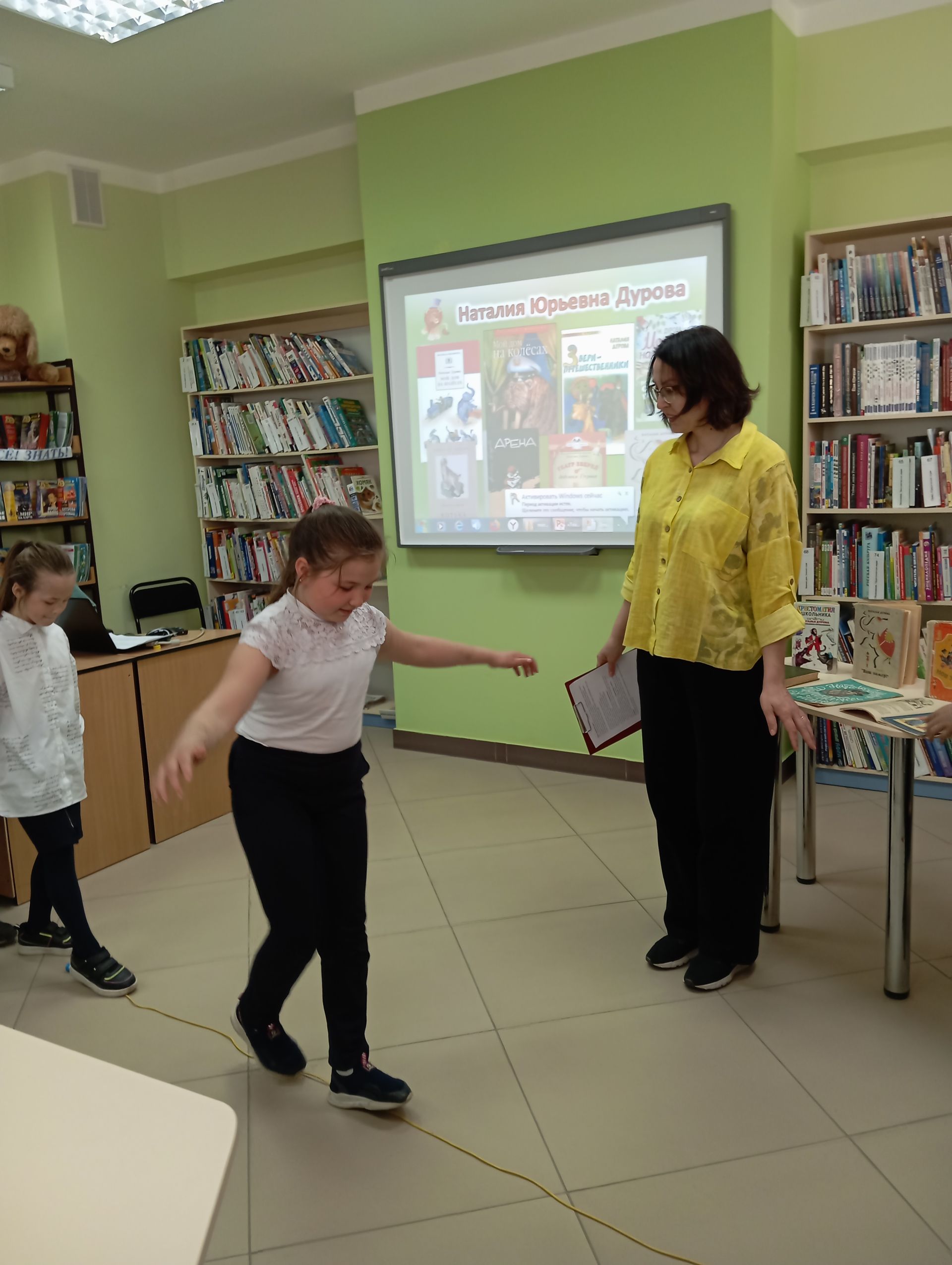 Гимназиядә Дуров бабайның җәнлек театры турында дәрес узды