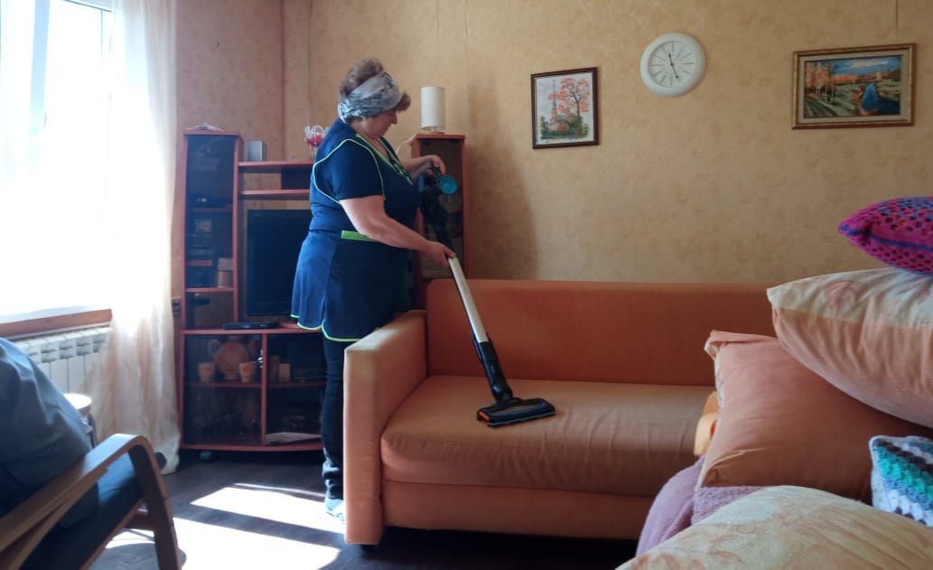 Соцработники в Верхнеуслонском районе поддержали акцию «Чистый дом»