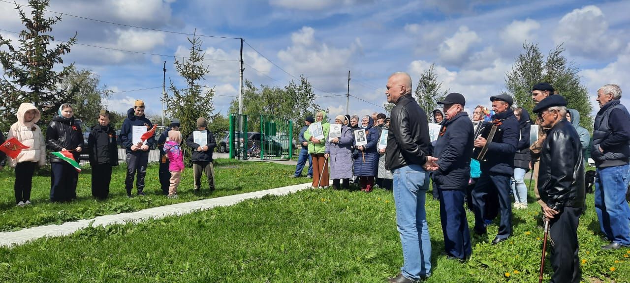 В Кильдееве поддержали акцию «Бессмертный полк»