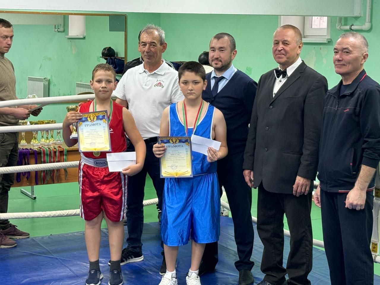 Верхнеуслонские боксёры стали победителями турнира, посвящённого Дню Победы