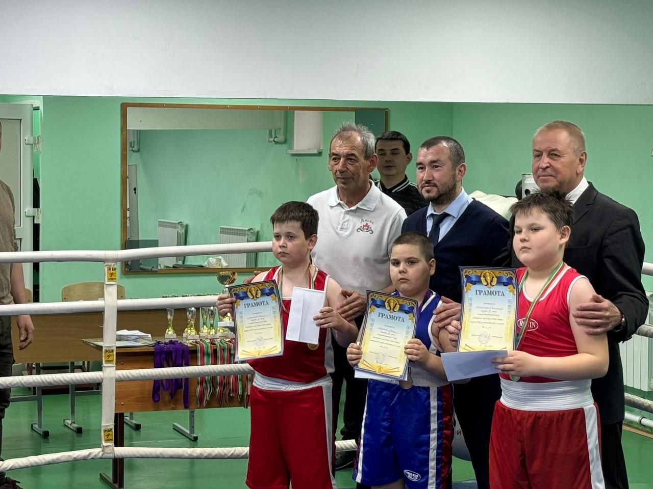 Верхнеуслонские боксёры стали победителями турнира, посвящённого Дню Победы