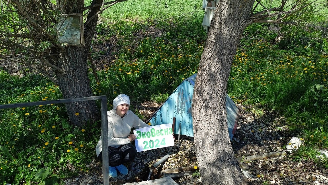 В Кильдееве прошла акция «Чистый родник»