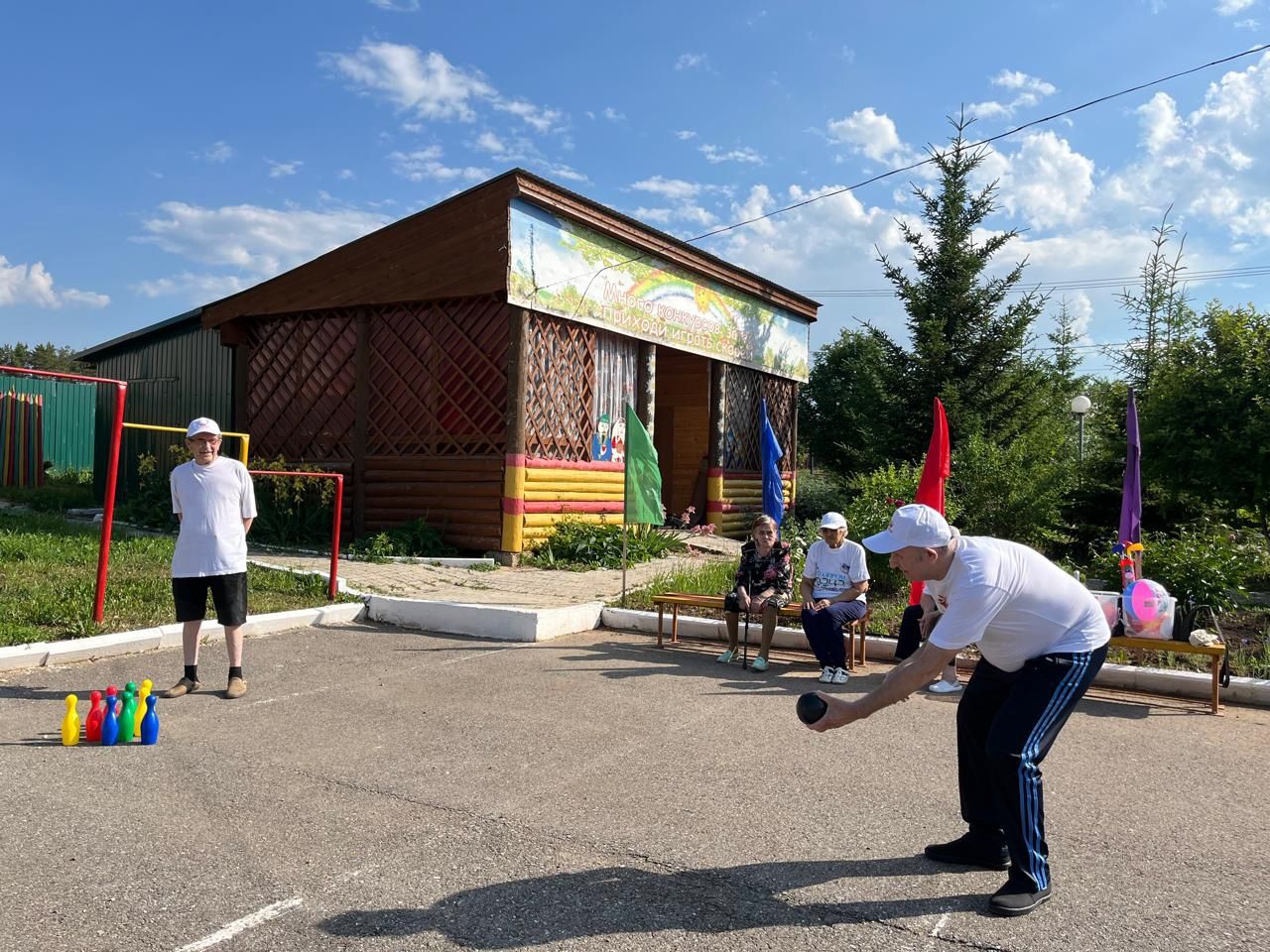 В Верхнеуслонском Доме-интернате прошел спортивный праздник «Моя Родина - Россия»