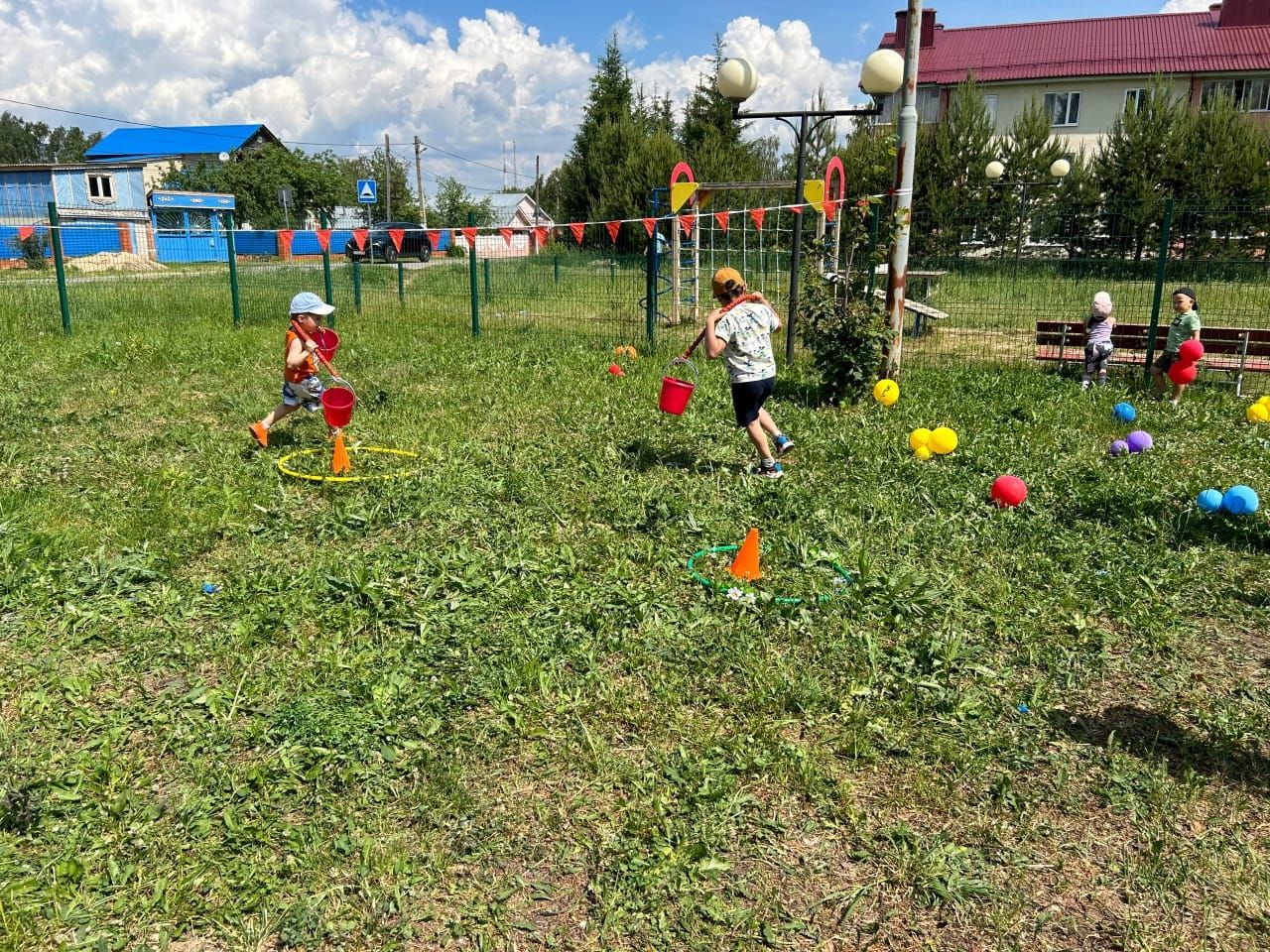 «Кояшкай» балалар бакчасында Сабантуй үтте