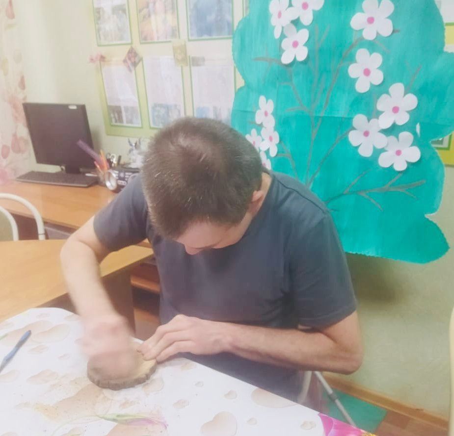 В Верхнеуслонском доме-интернате используют новую технологию арт-терапии