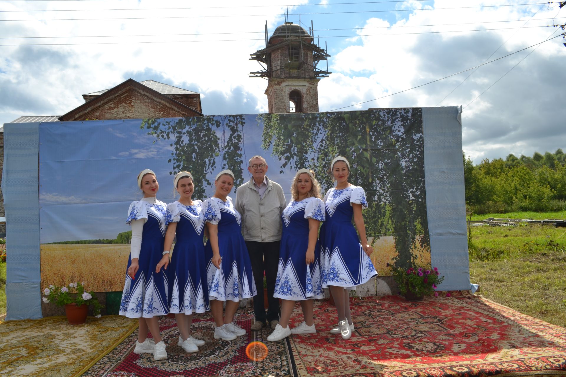 Жители Юматова дружно отметили День села