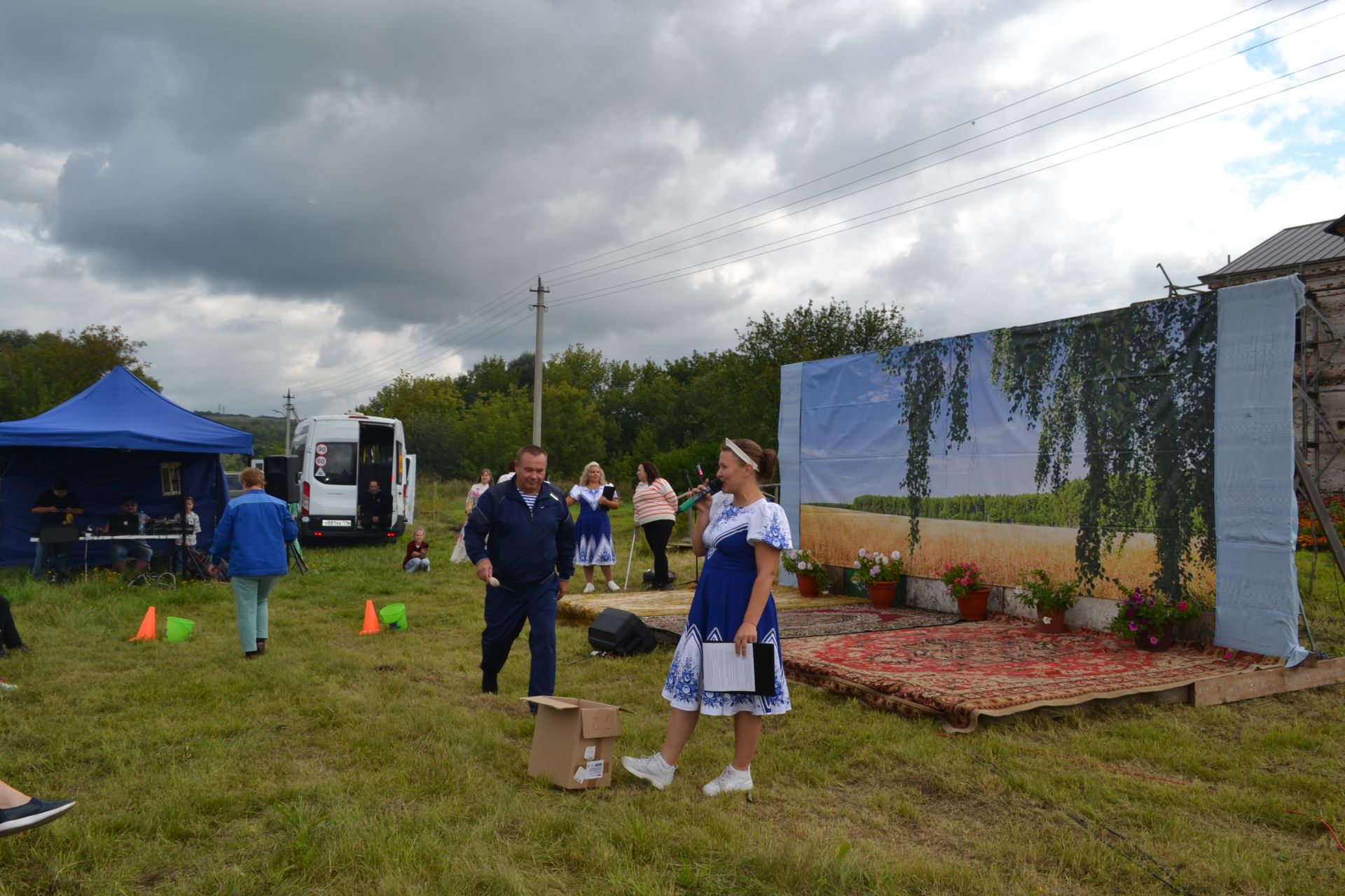 Жители Юматова дружно отметили День села