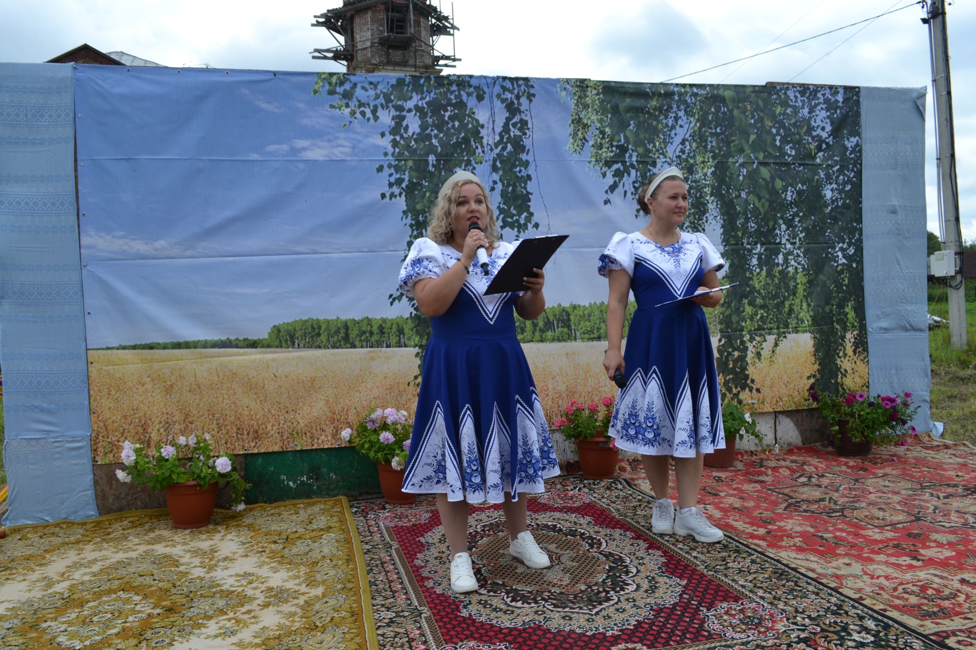 Жители Юматова дружно отметили День села