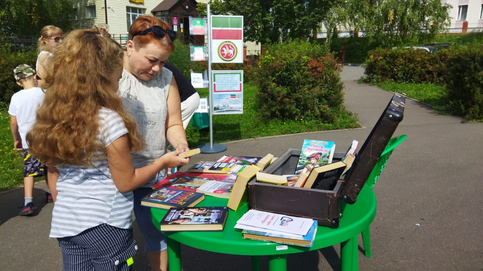 В Верхнем Услоне библиотекари провели программу «Моя Родина – мой Татарстан»