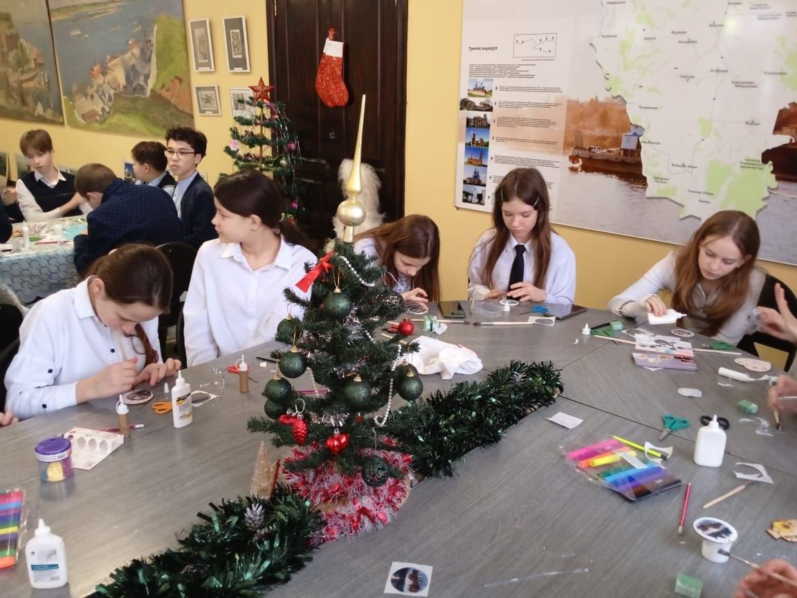 В Верхнеуслонском Краеведческом музее работала творческая мастерская