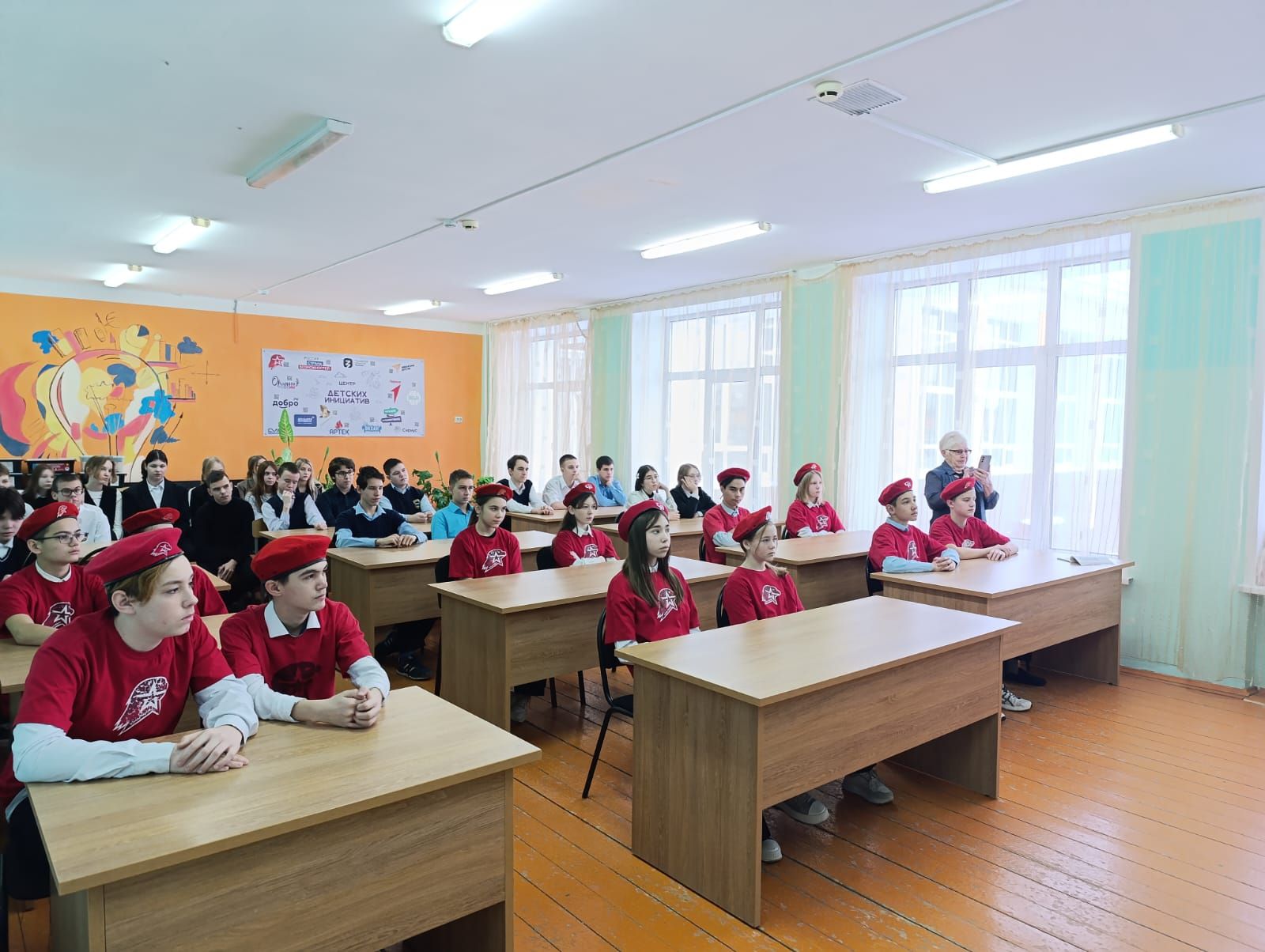 Участник СВО из Верхнего Услона поблагодарил школьников за помощь