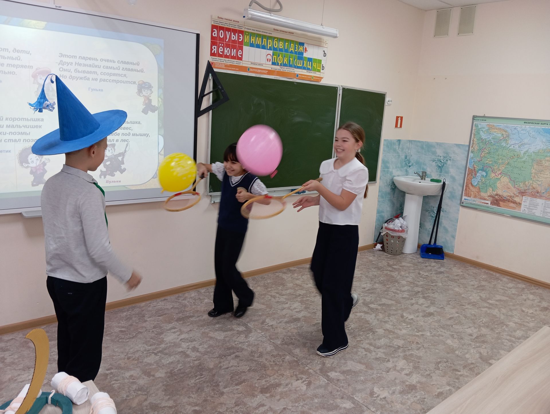 Юные гимназисты Верхнего Услона приняли участие в литературной игре