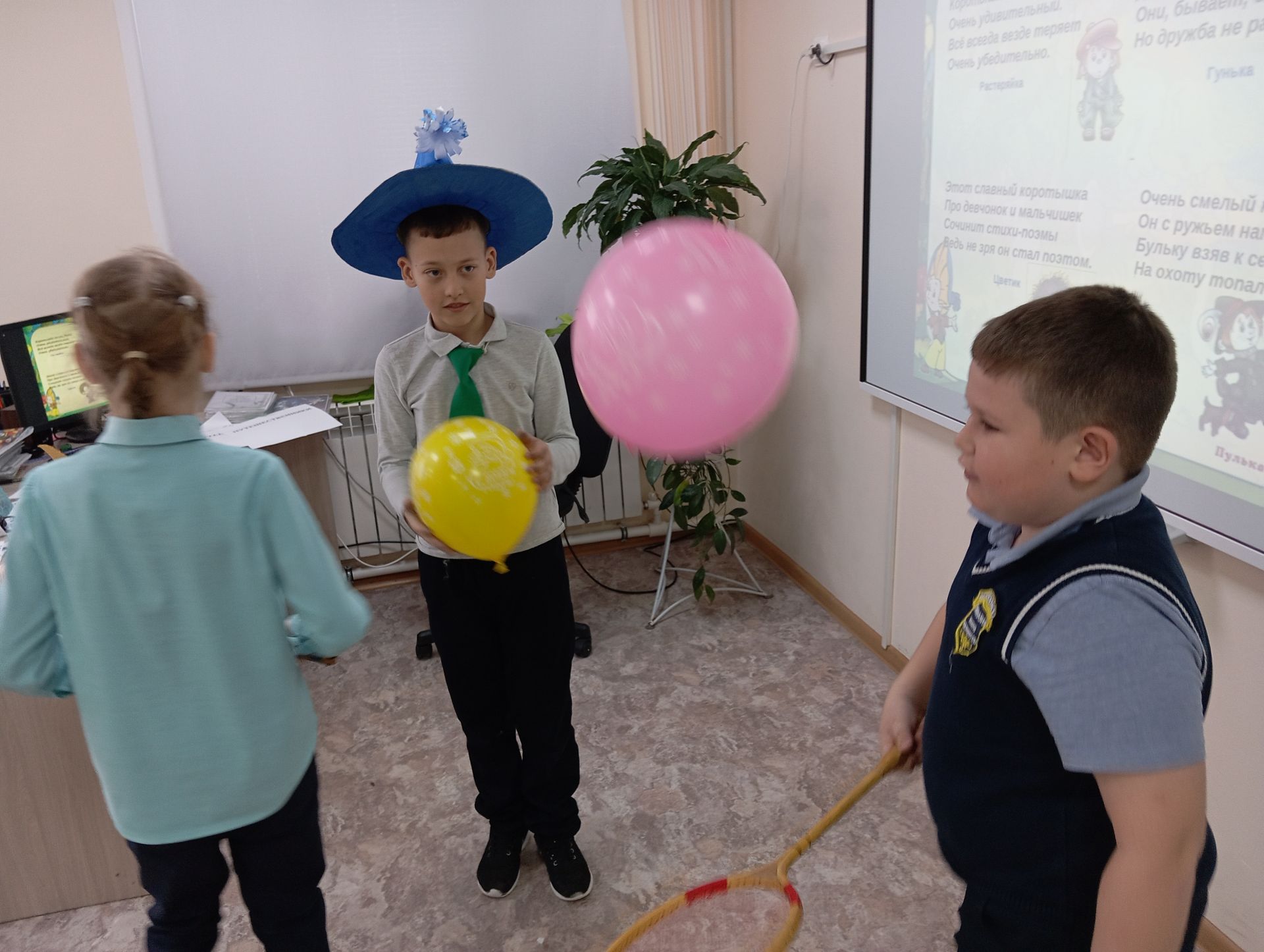 Юные гимназисты Верхнего Услона приняли участие в литературной игре