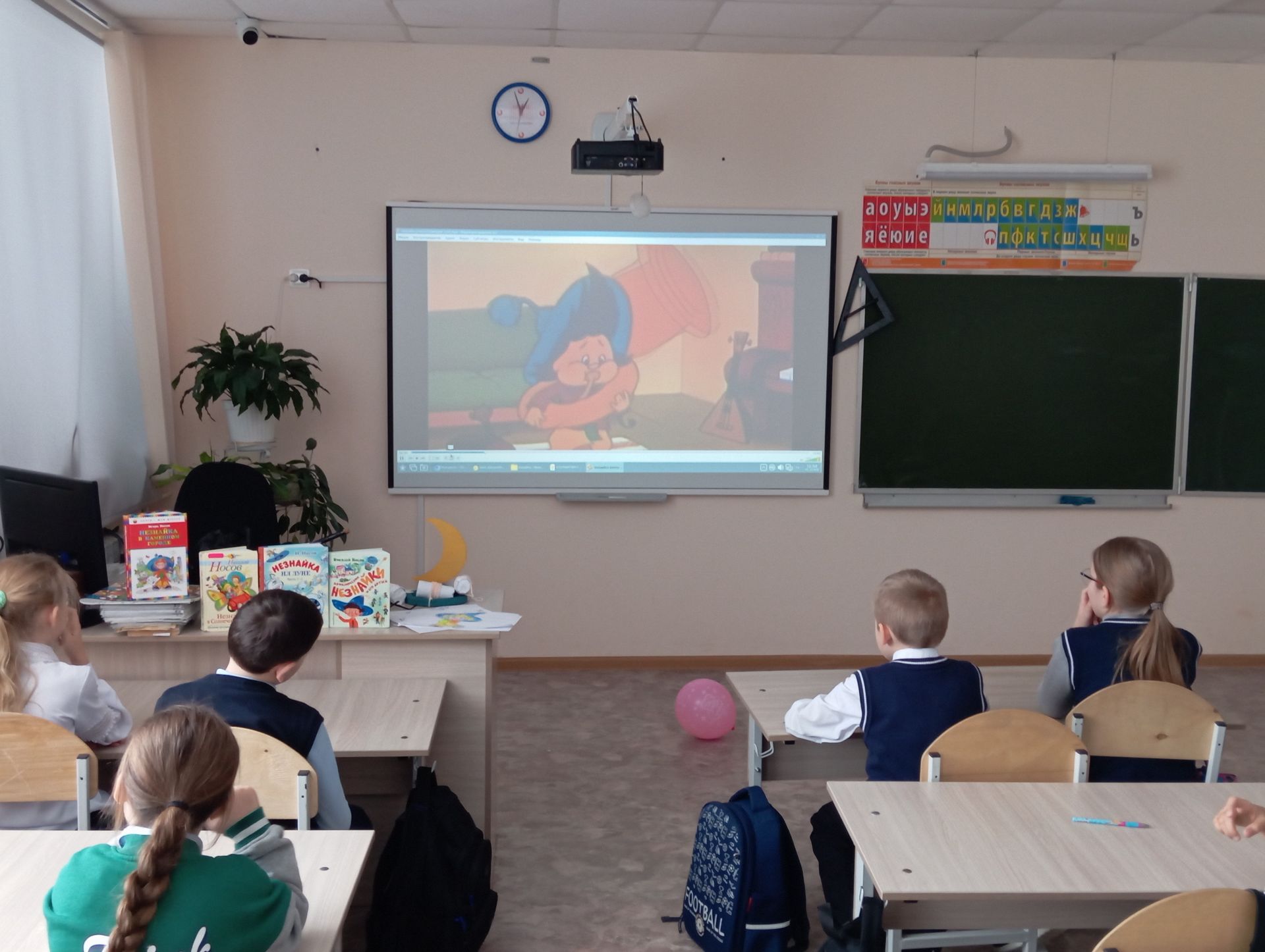 Юные гимназисты Верхнего Услона приняли участие в литературной игре