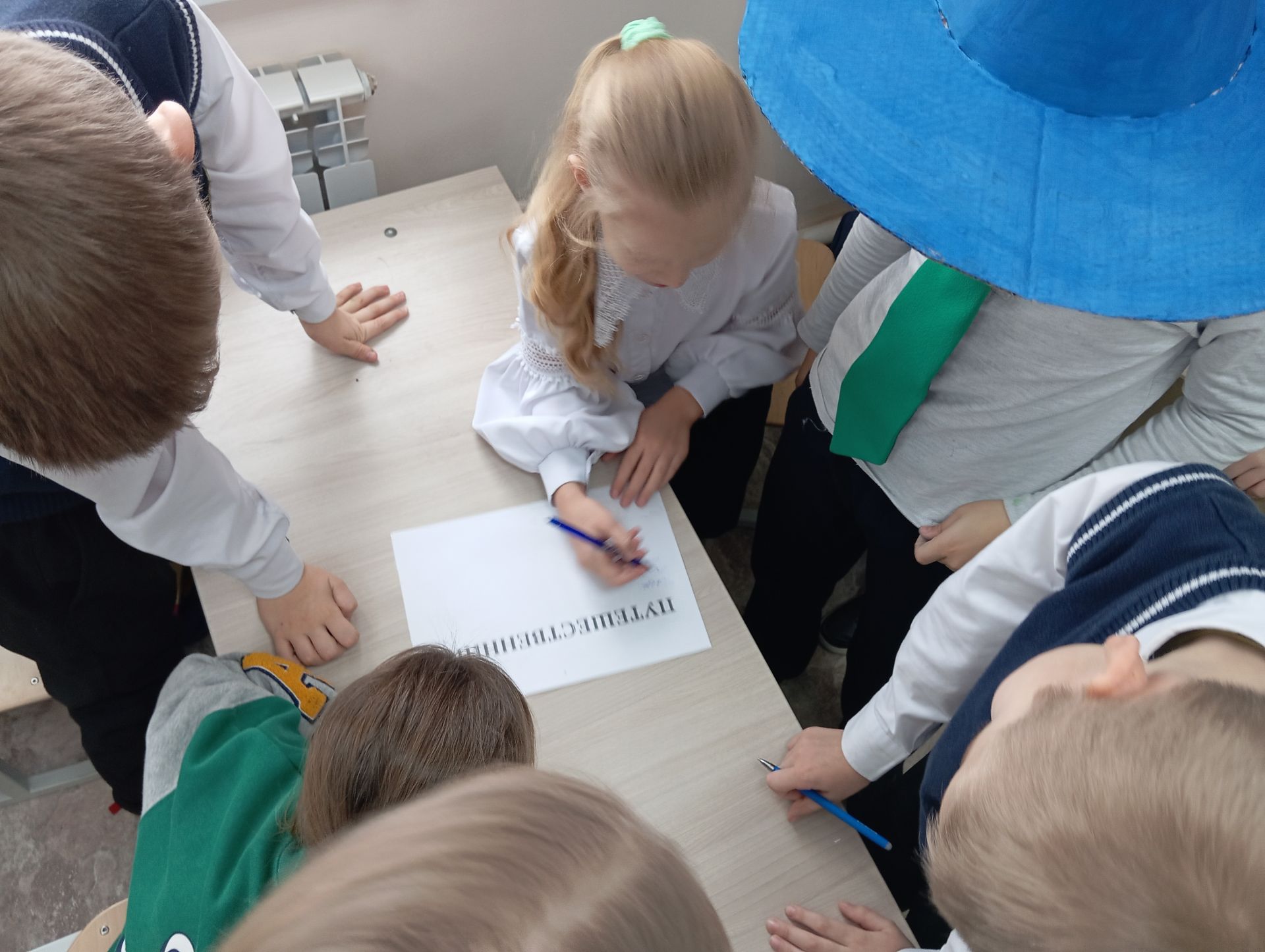 Юные гимназисты Верхнего Услона приняли участие в литературной игре