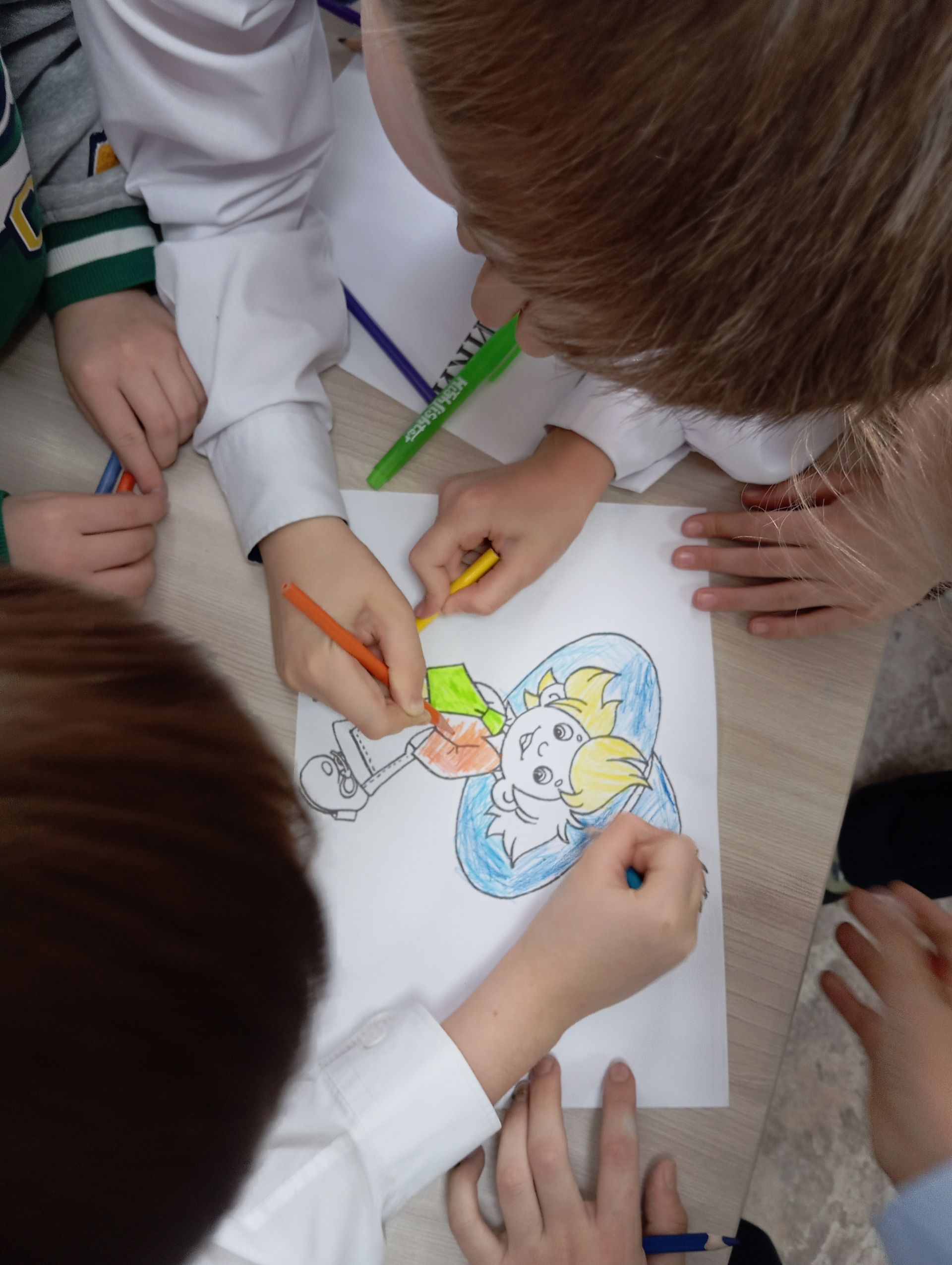 Юные гимназисты Верхнего Услона приняли участие в литературной игре