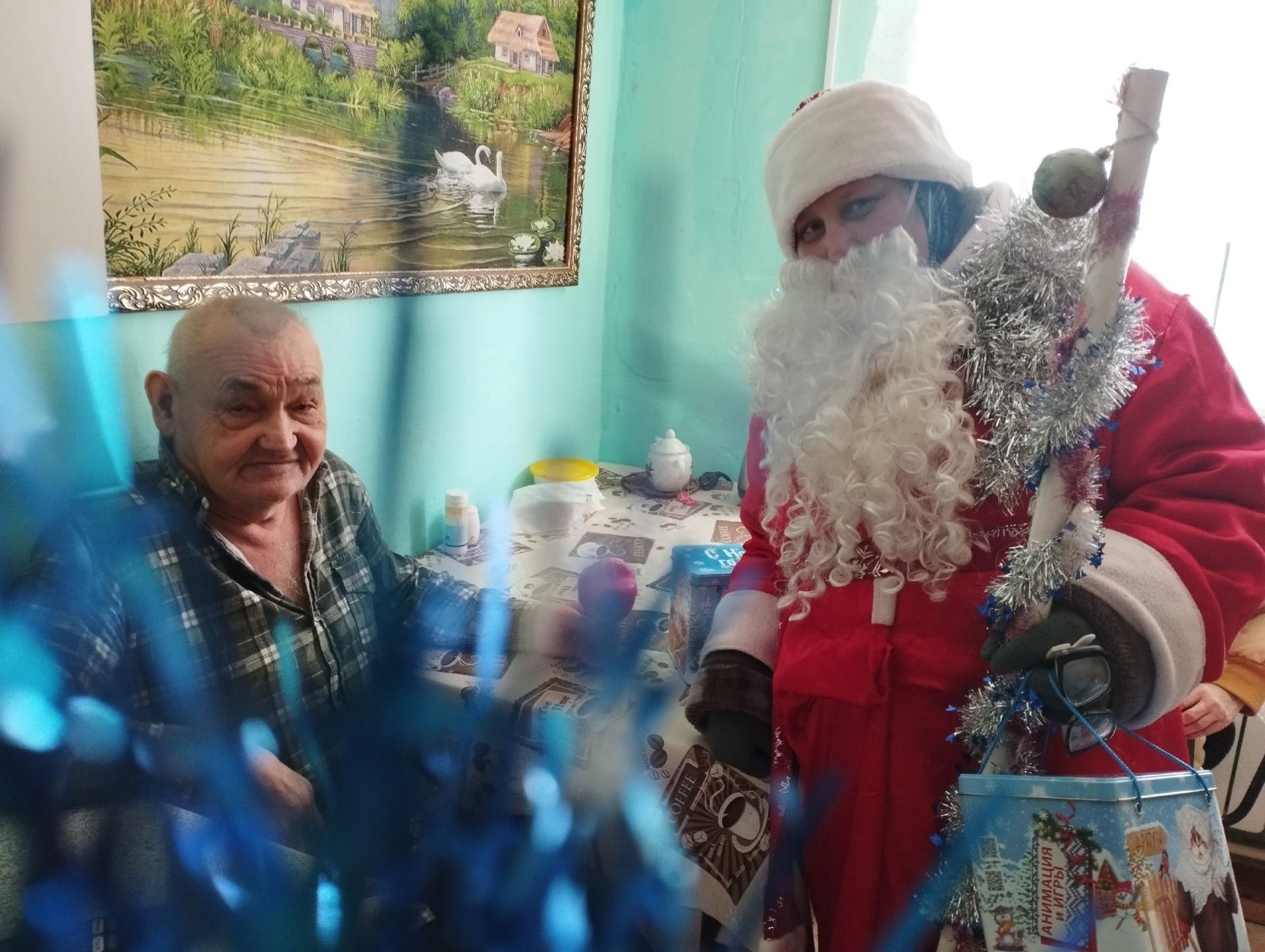 В Ямбулатове прошла Всероссийская акция «Новый год в каждый дом!»