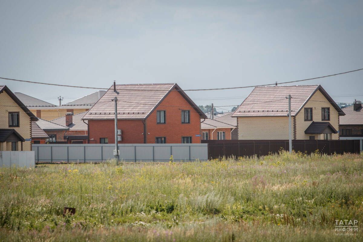 В Татарстане построили 16,5 тыс частных домов с начала 2025 года