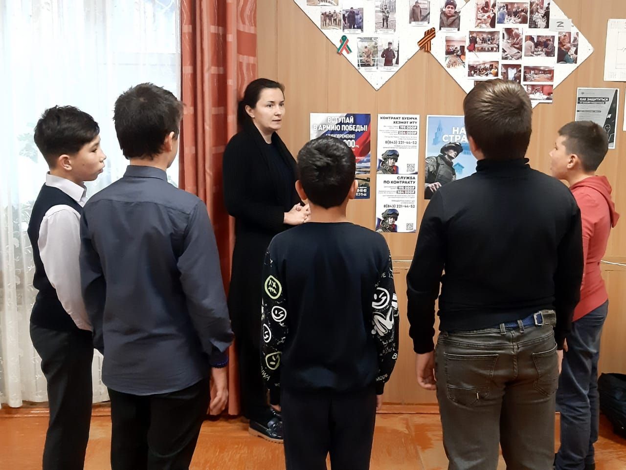 Татар Борнашында патриотик чара узды