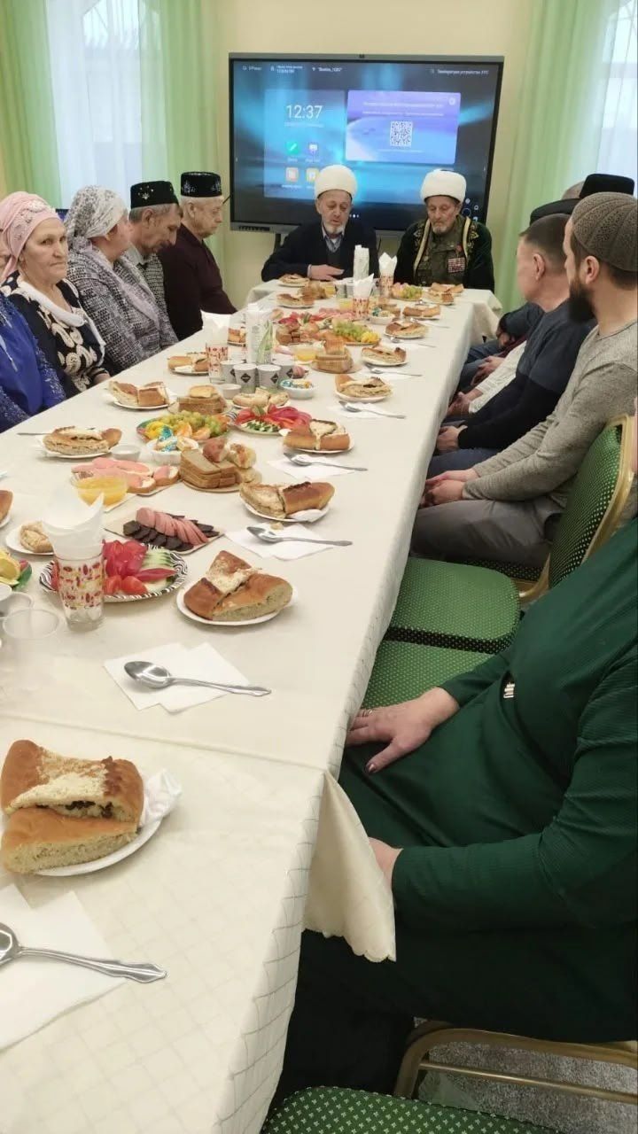 В Верхнем Услоне в мечети прошел «Коръән ашы» для семей участников СВО
