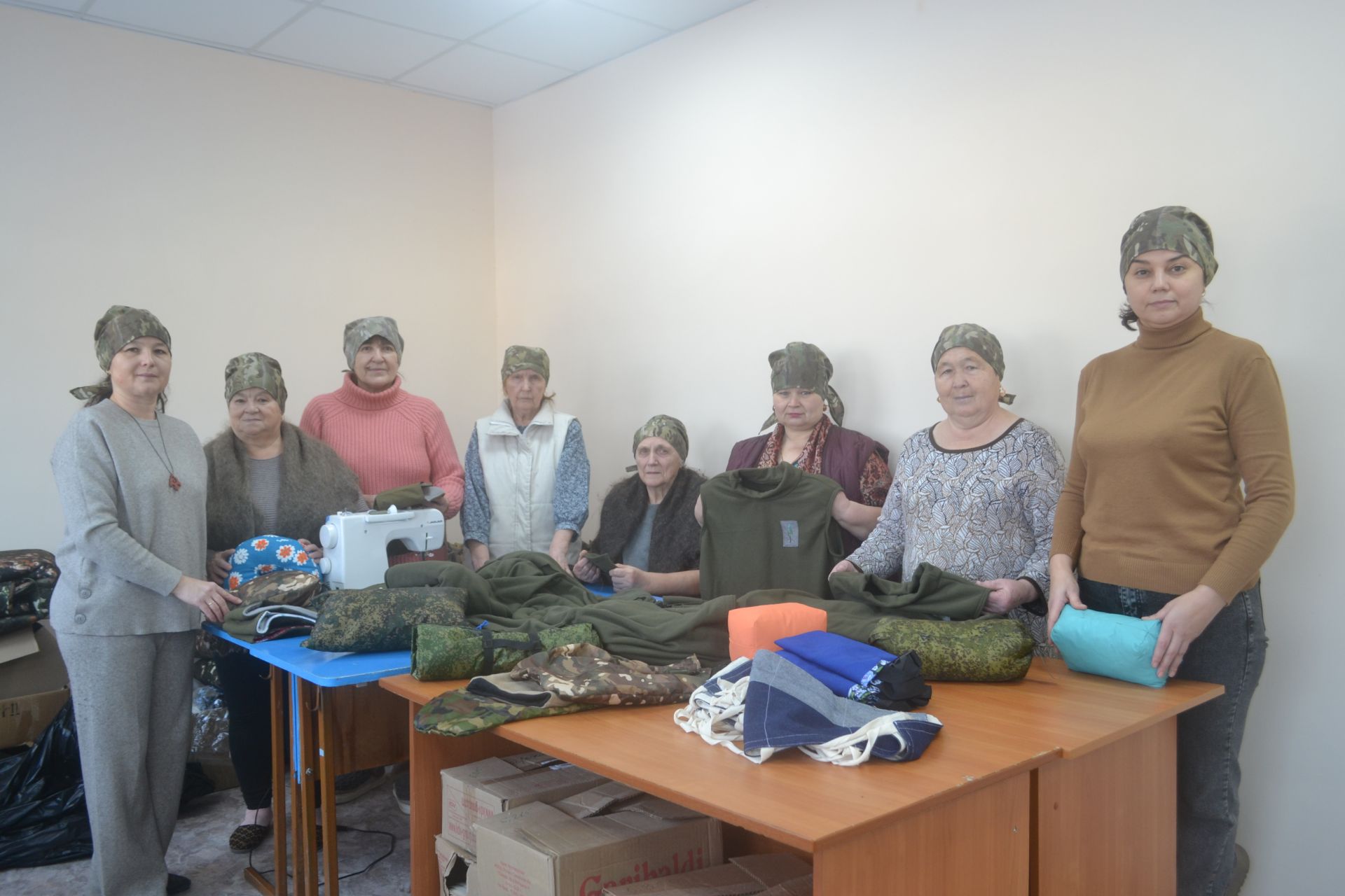 Волонтеры «Йолдыз»: все для фронта, все для Победы!