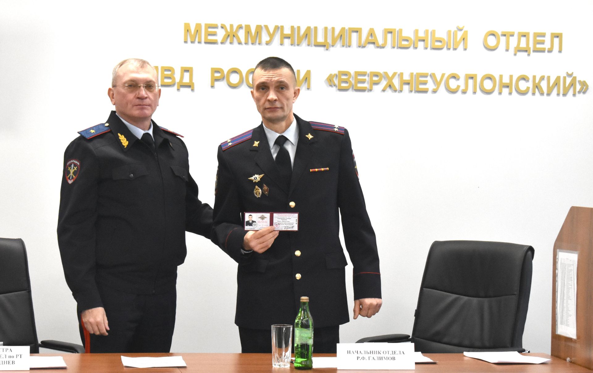 Подполковник полиции Раиль Галимов возглавил МО МВД «Верхнеуслонский»