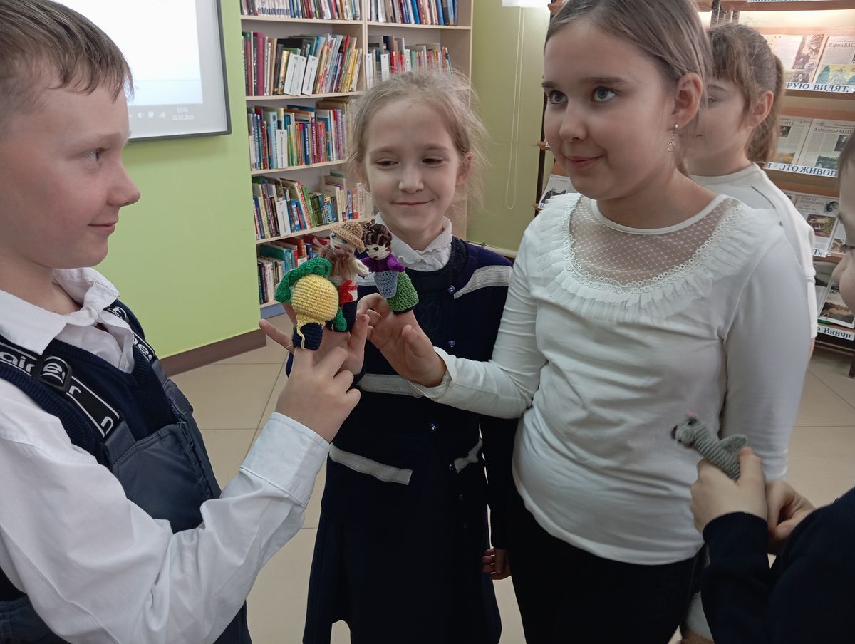 В Верхнеуслонской детской библиотеке прошли фольклорные посиделки