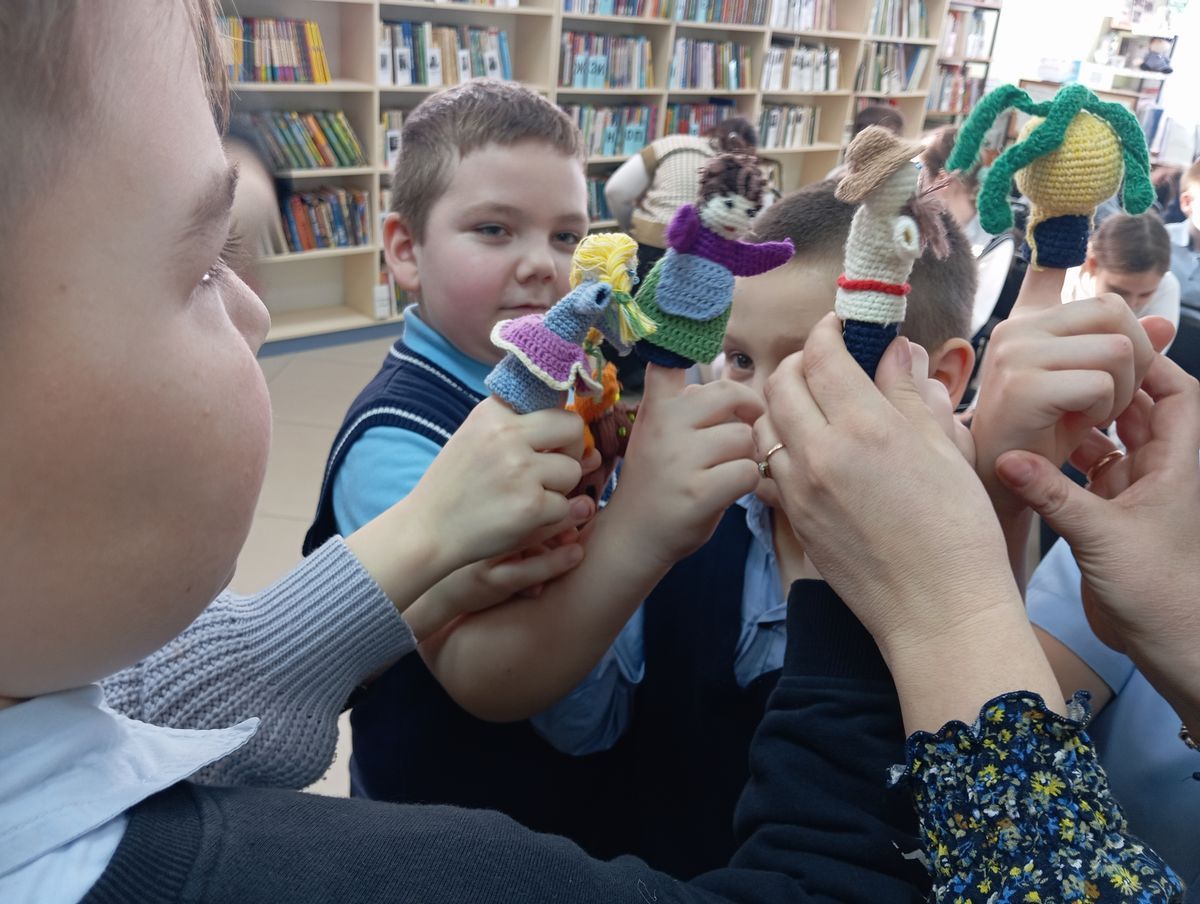 В Верхнеуслонской детской библиотеке прошли фольклорные посиделки