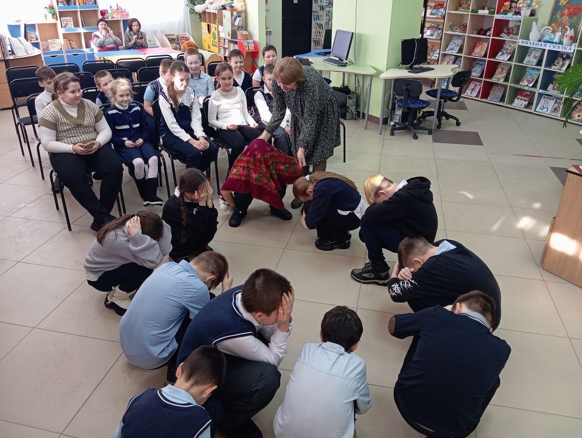 В Верхнеуслонской детской библиотеке прошли фольклорные посиделки