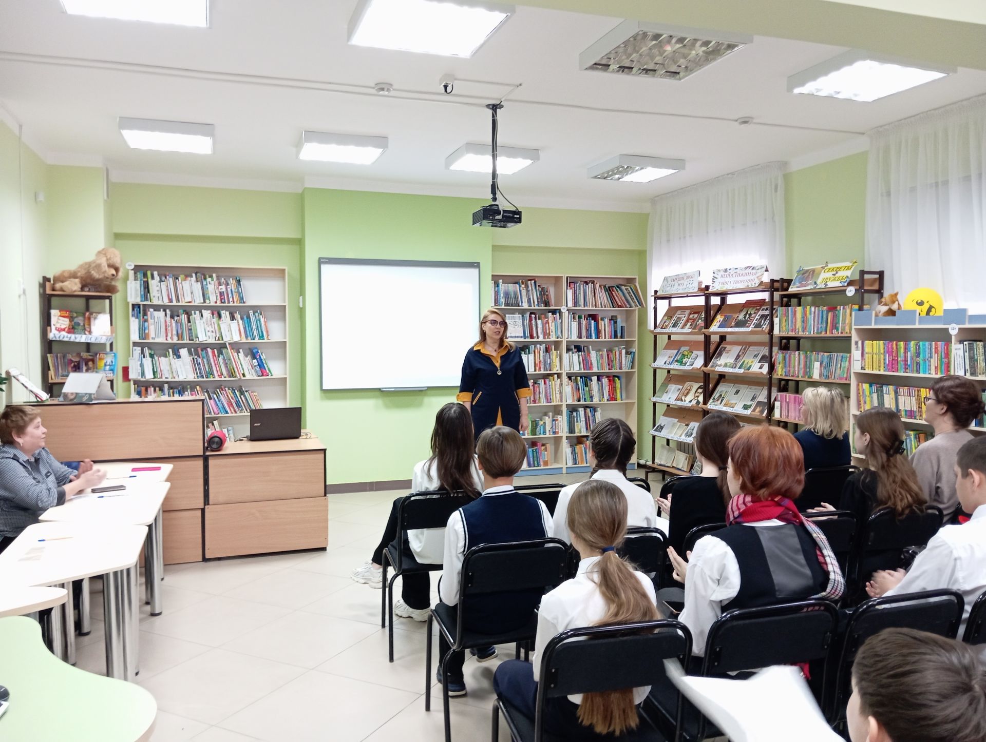 В Верхнем Услоне прошел конкурс юных чтецов «Живая классика»