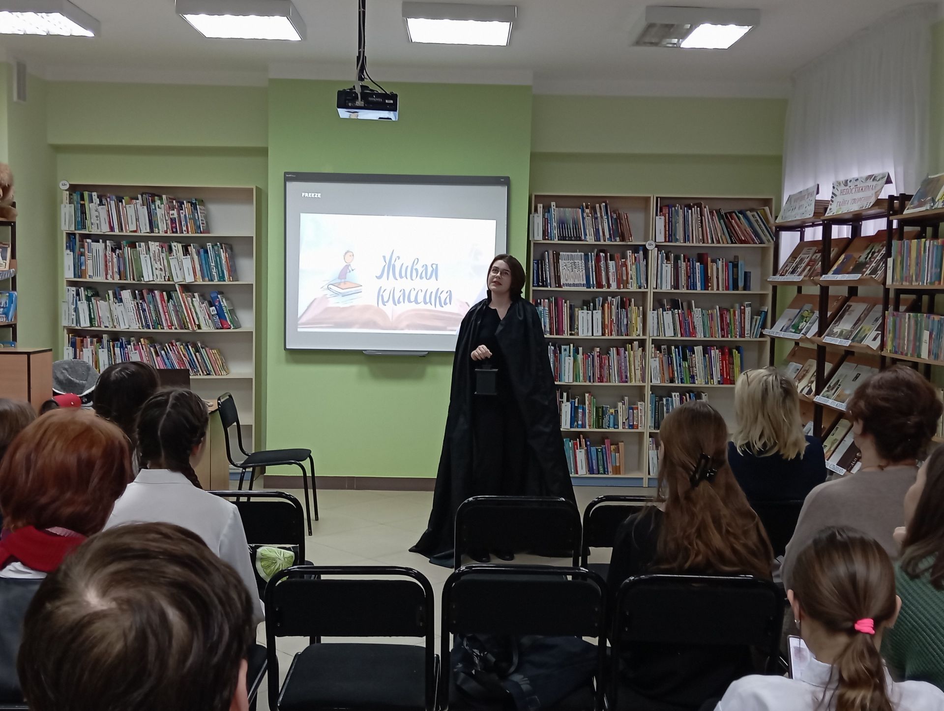 В Верхнем Услоне прошел конкурс юных чтецов «Живая классика»