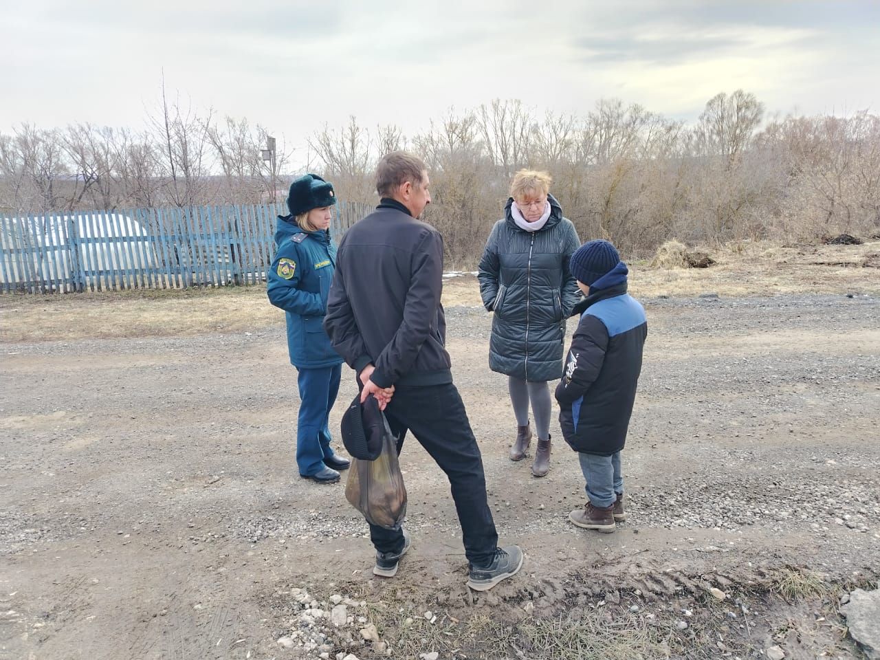 Профилактический рейд по пожарной безопасности прошел в Верхнеуслонском районе