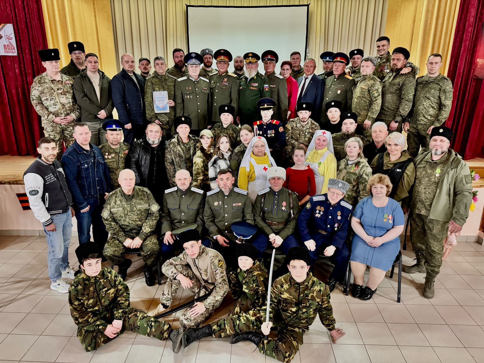 В Куралово съехались казаки со всей России