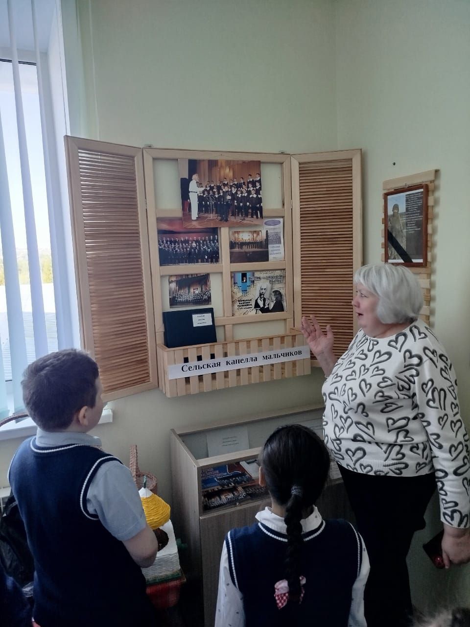 Гимназия укучылары мәктәп музеенда булдылар