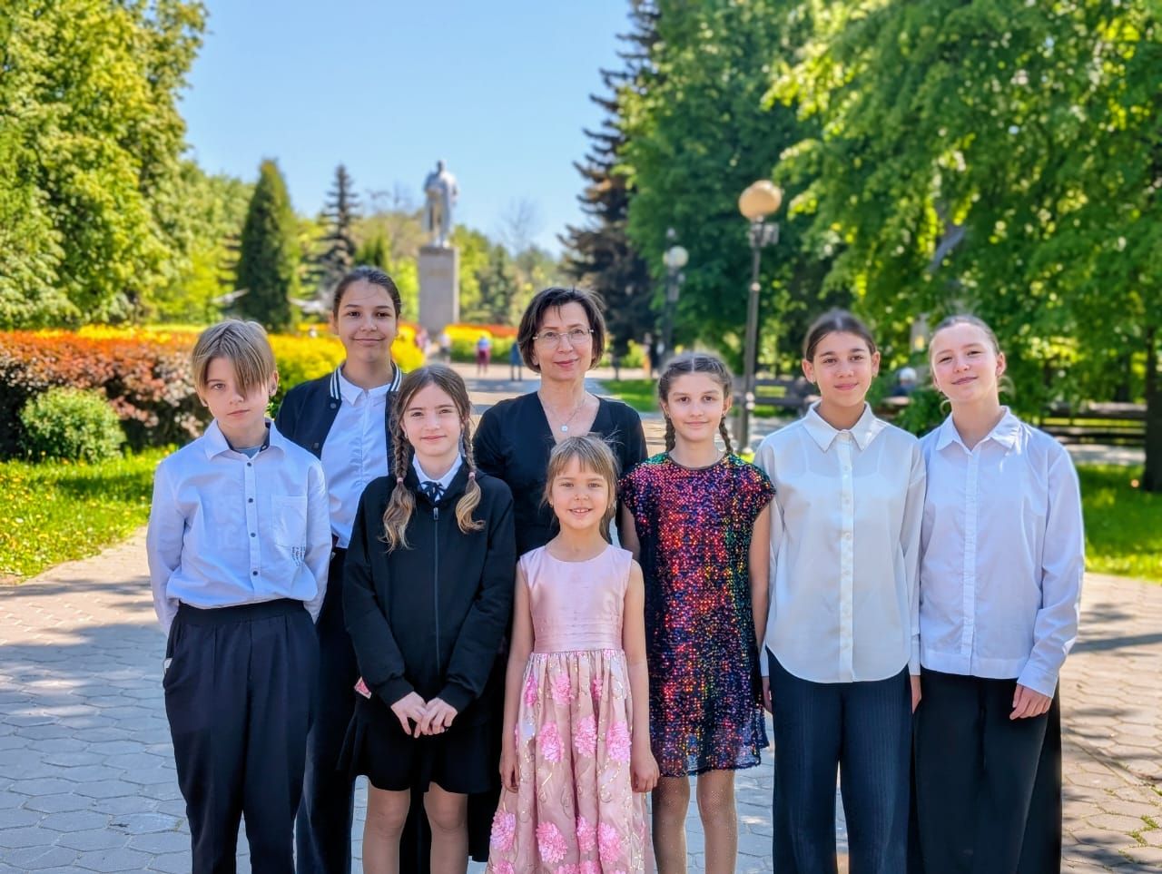 Команда пианистов Детской школы искусств - лауреаты Международного конкурса