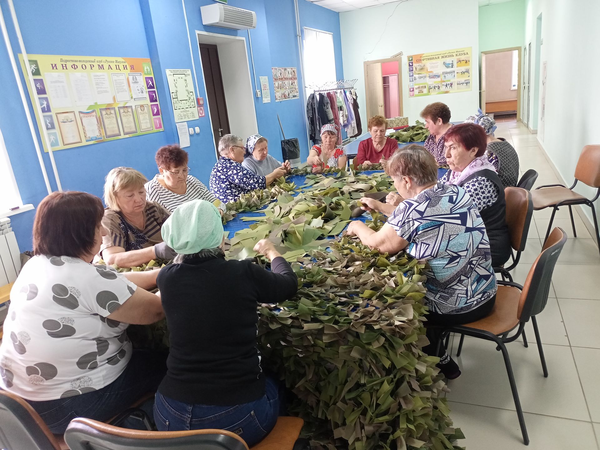 Жители села Русское Макулово вносят вклад в защиту бойцов на передовой