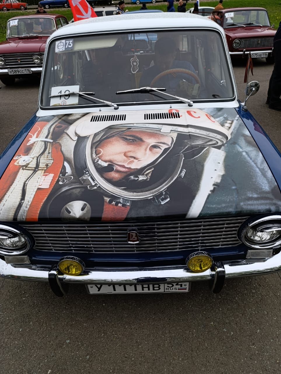 Ретро-автопробег «Казанский обвод — Дорогами памяти» побывал в Верхнем Услоне