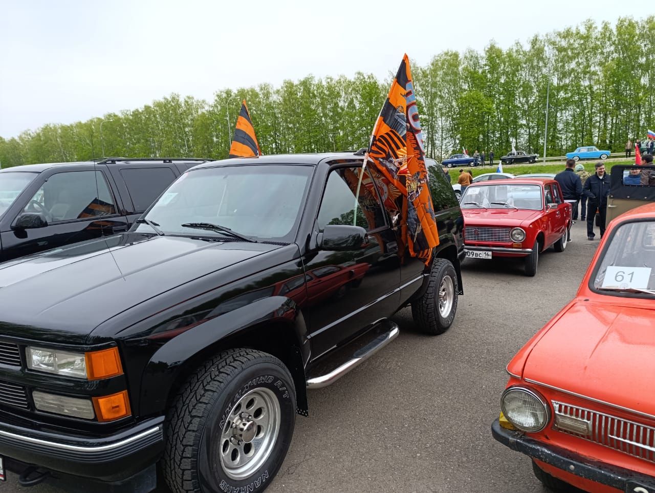 Ретро-автопробег «Казанский обвод — Дорогами памяти» побывал в Верхнем Услоне