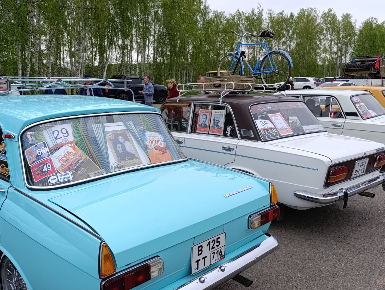 Ретро-автопробег «Казанский обвод — Дорогами памяти» побывал в Верхнем Услоне