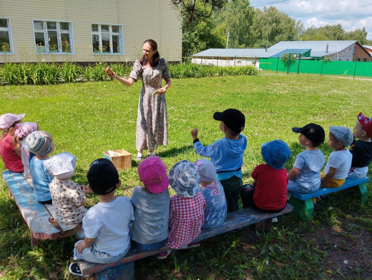 «Каенкай» балалар бакчасында бөҗәкләр дөньясын өйрәнделәр