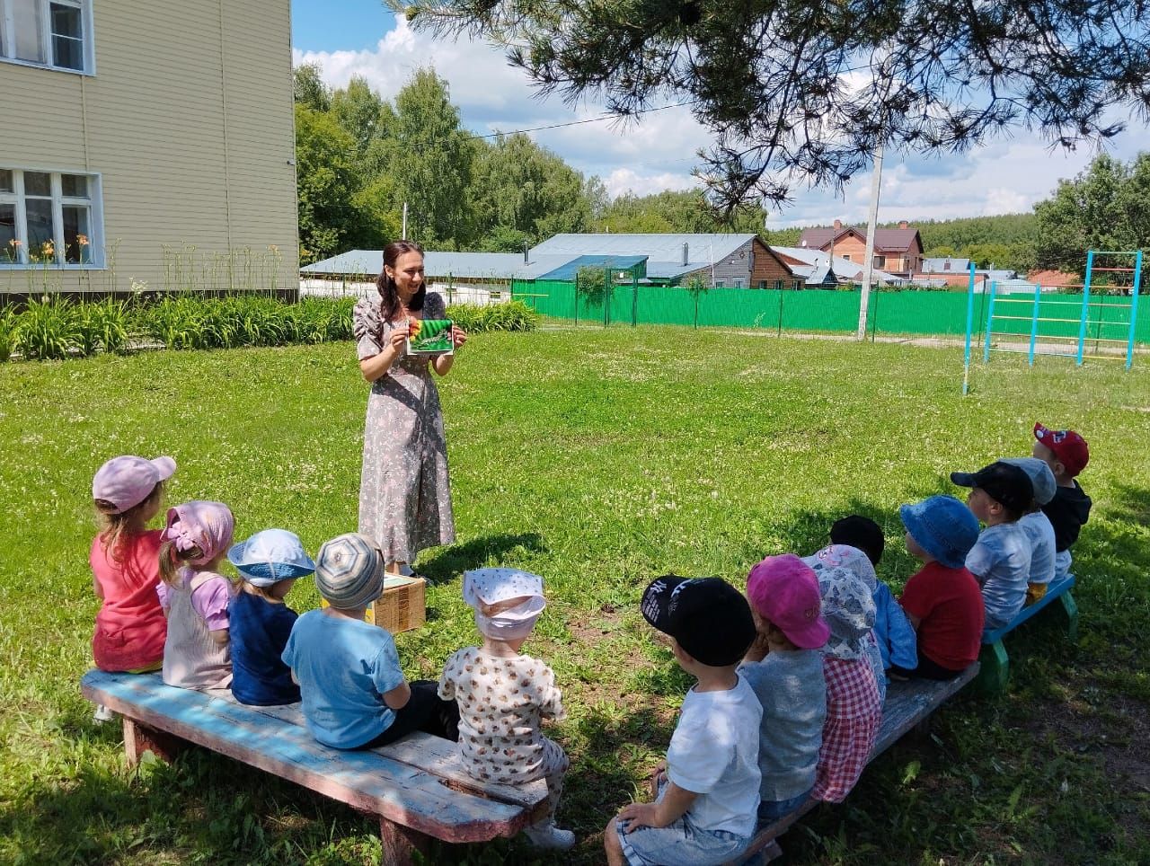 «Каенкай» балалар бакчасында бөҗәкләр дөньясын өйрәнделәр