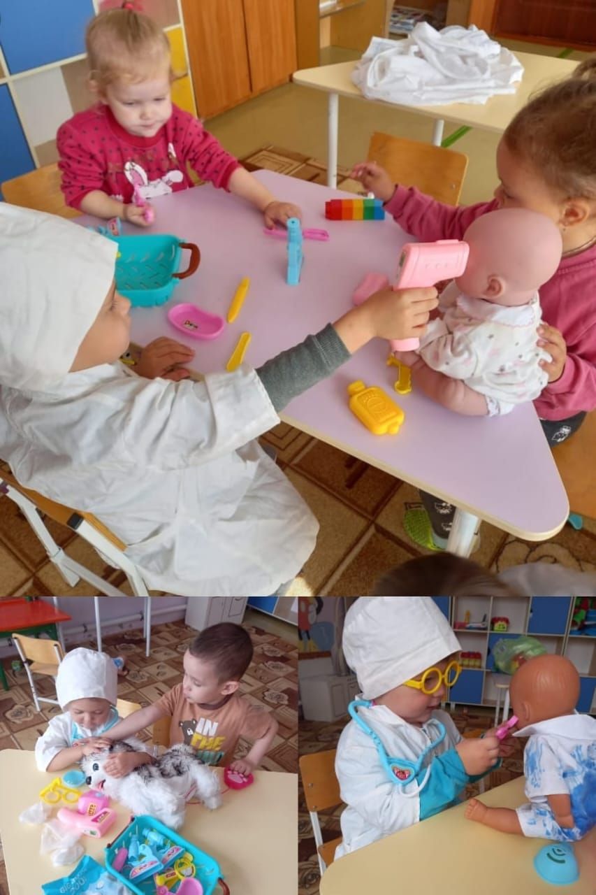 Октябрьский балаларын тәрбияләүдә сюжетлы-рольле уеннарга әһәмият бирелә