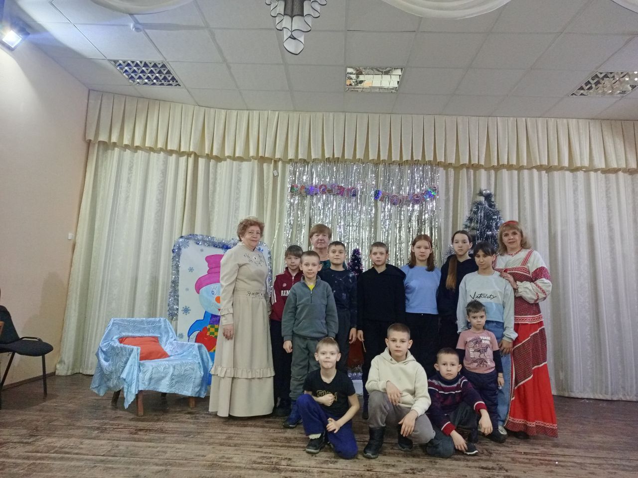 Фольклорная программа «Бабьи каши» прошла для детей в Макулове