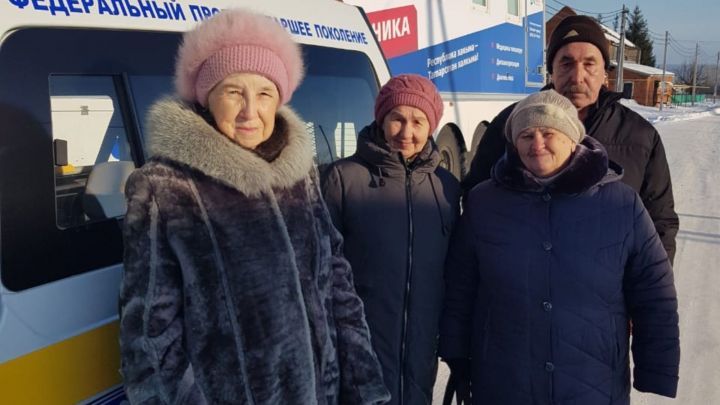 1,7 тысячи сельских пенсионеров Татарстана доставлены в больницы в январе