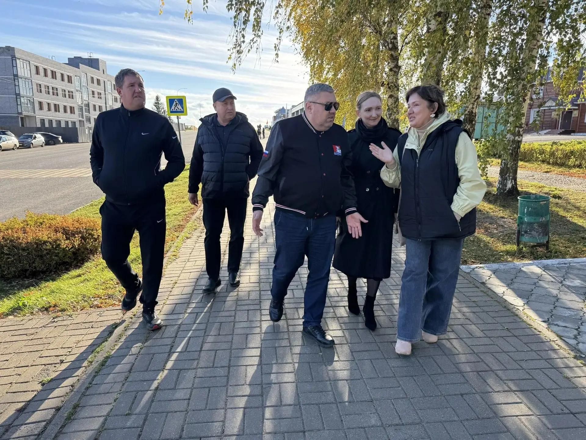 Центральную улицу Верхнего Услона благоустроят в следующем году